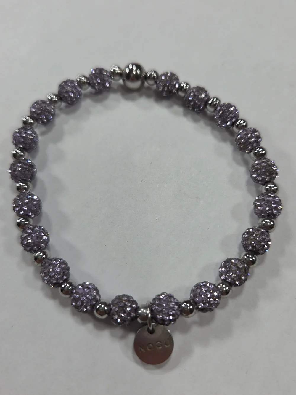 🆕️ NOGU Lilac Purple Crystal Kikiballa Bracelet